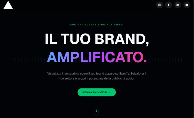 Spotify Ads Landing Clone